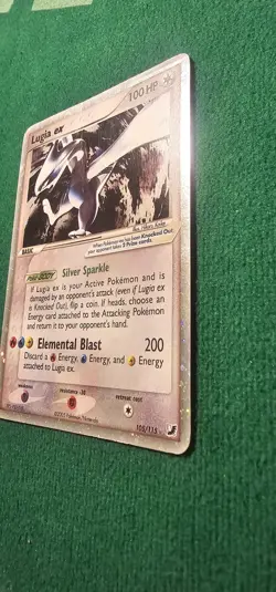 Pokemon TCG Lugia EX Unseen Forces #105 individual card collectible - Image 3