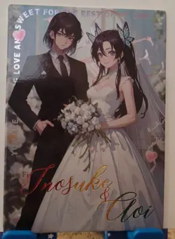INOSUKE and AOI WEDDING CARD Demon Slayer So the Dream Serialized #98/188 - Image 2