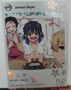 Inosuke Birthday Card Demon Slayer So The Dream Wedding 1 Anime Manga DS-PLD-08 - Image 1
