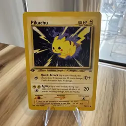 Pokemon Pikachu TCG Neo Genesis 1st Edition Common Card 70/111 - Image 1