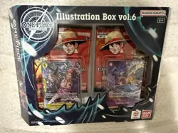One Piece Illustration Box Vol 6 New Sealed One Piece Card Game - Image 1