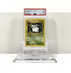 NIDORAN 57/64 - JUNGLE 1999 POKEMON CARD - FRESH SLAB - POP 204 - PSA 9 MINT - Image 1