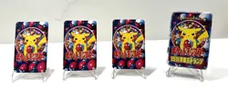 Squirtle Wartortle Blastoise 1998 Televikun Pokemon Poker Cards Jack Queen King - Image 5