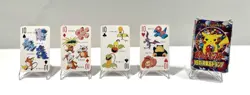 1998 Televikun 151 Pokemon Poker Playing Cards - 10 Clubs Hearts Spades Diamonds - Image 1