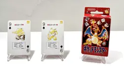 Hypno & Drowzee 1996 Pokemon Poker Playing Cards Red Charizard Deck 9 Of Spades - Image 1