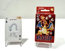 Onix 1996 - Pokemon Poker Playing Cards - Red Charizard Deck - 7 Clubs - Image 1