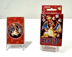 Onix 1996 - Pokemon Poker Playing Cards - Red Charizard Deck - 7 Clubs - Image 3