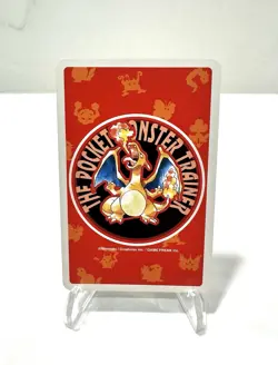 Onix 1996 - Pokemon Poker Playing Cards - Red Charizard Deck - 7 Clubs - Image 4
