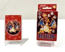 Lickitung 1996 - Pokemon Poker Playing Cards - Red Charizard Deck - 6 Of Clubs - Image 3