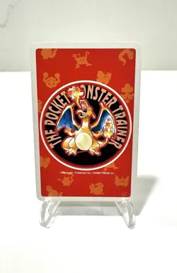 Lickitung 1996 - Pokemon Poker Playing Cards - Red Charizard Deck - 6 Of Clubs - Image 4