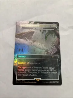 MTG Secret Lair Spira's Punishment En Trading Card FOIL Game Over Final Fantasy - Image 1