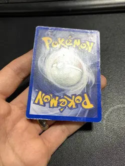 Sabrina's Alakazam 16/132 Gym Challenge Holo Swirl Damaged Card - Image 3