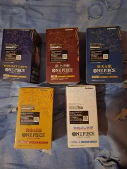 one piece card game box jap op01 op02 op03 op04 op05 - Image 2