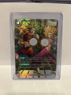 Kale FB08-032 Alternate Art Saiyan's Pride Dragon Ball Card Fusion World SR NM! - Image 1