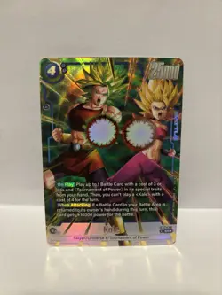 Kale FB08-032 Alternate Art Saiyan's Pride Dragon Ball Card Fusion World SR NM! - Image 2