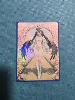 Beautiful Waifu Card -Albedo-Goddess ACG Custom DIY Fan Art Card - Image 1
