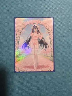 Beautiful Waifu Card -Albedo-Goddess ACG Custom DIY Fan Art Card - Image 1