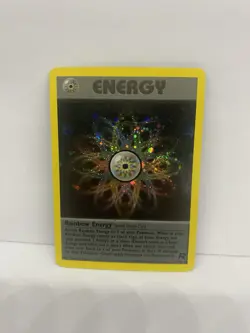 Pokemon Card Rainbow Energy 17/82 -Eng-Holo-LP/MP - Image 1