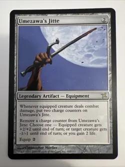 Umezawa’s Jitte Betrayers of Kamigawa MTG - Image 1