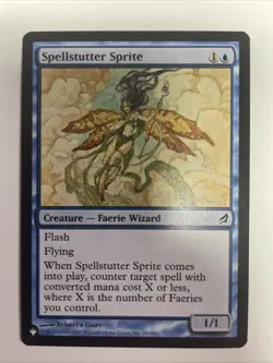 Spellstutter Sprite-The List-Regular-LRW-89-NM Free Shipping - Image 1
