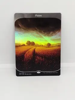 MTG Plains Unstable Foil 212/216 NM Fast Free Shipping Magic The Gathering - Image 1
