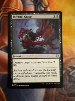 Infernal Grasp - 77 - NM - Commander: Lorwyn Eclipsed - MTG - Image 1
