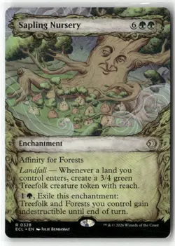 Sapling Nursery (Showcase) Lorwyn Eclipsed Regular NM - Image 1