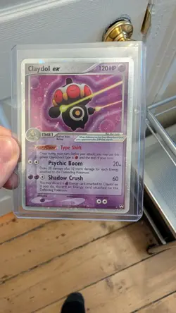 Pokemon TCG Claydol EX 93/108 Power Keepers Holo Rare LP - Image 1