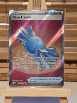 Rare Candy 175/132 Mega Evolutions Full Art Trainer Holo Pokemon NM/M - Image 1
