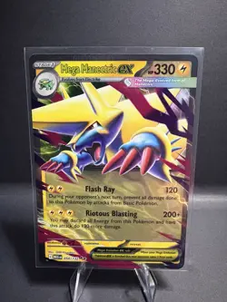 Mega Manectric Ex 50/132 Pokemon TCG Mega Evolution Double Rare Holo NM - Image 1