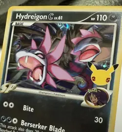 2021 Pokemon Celebrations TCG Hydreigon C LV. 61 PROMO SWSH138 ✨double swirl✨💫 - Image 3