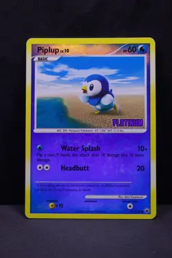 Piplup 71/100 Pokemon TCG Majestic Dawn Reverse Holo Common Stamped - Image 4