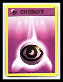 💥 Psychic Energy | Pokemon TCG 1999 | (Shadowless Base Set) Vintage # 101/102 - Image 1