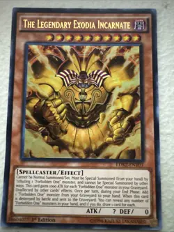 The Legendary Exodia Incarnate LDK2-ENY01 Legendary Decks II 1st Edition - Image 1