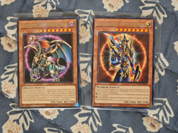 Black Luster Soldier - Envoy of the Beginning + Chaos Emperor Dragon Yugioh Set - Image 1
