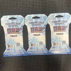 Yu-Gi-Oh! Justice Hunters Sleeved Booster Pack Lot of 3 -English - 1st Edition - Image 2