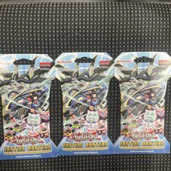Yu-Gi-Oh! Justice Hunters Sleeved Booster Pack Lot of 3 -English - 1st Edition - Image 3