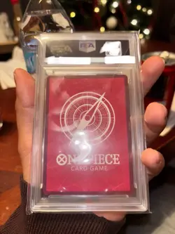 2023 ONE PIECE OP03 040 PILLARS OF STRENGTH NAMI ALT ART LEADER PSA 10 IN HAND✅ - Image 3