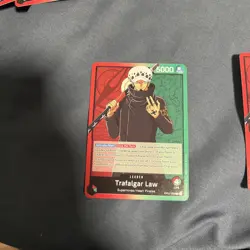 Trafalgar Law - OP01-002 - Leader - Pre-Errata - English - One Piece CCG - Image 1