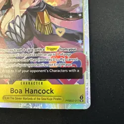 One Piece TCG Boa Hancock PRB02-017 SR NM - Image 4