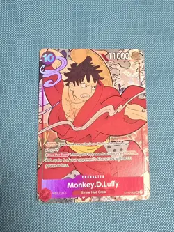 ONE PIECE Card 1st anniversary set English version Monkey D. Luffy St10-006 - Image 1