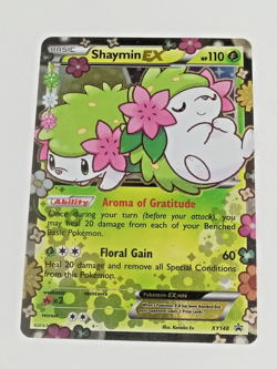 Pokemon XY Black Star Promo Holo Shaymin EX XY148 LP-NM Card 2016 - Image 1