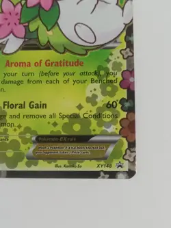 Pokemon XY Black Star Promo Holo Shaymin EX XY148 LP-NM Card 2016 - Image 2