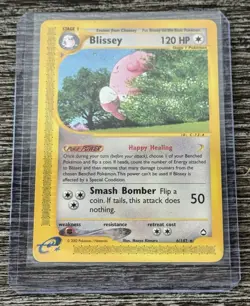 Pokemon E Reader Non Holo Card Lot of 7 Cards Feraligatr Arcanine Blissey Etc. - Image 4