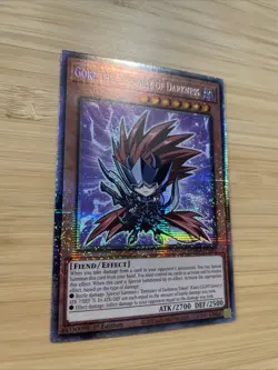 Gorz the Emissary of Darkness Chibi Starlight Rare Yu-Gi-Oh Card NM BLMM-EN005 - Image 2