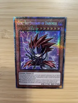 Gorz the Emissary of Darkness Chibi Starlight Rare Yu-Gi-Oh Card NM BLMM-EN005 - Image 5