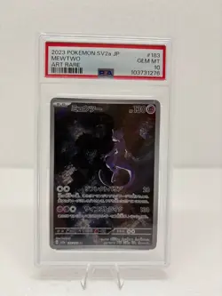 Japanese Pokemon Card PSA 10 Mewtwo 183 AR sv2a 151 ✅ FAST Ship - Image 1