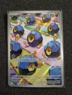 Roggenrola - 127/086 - Illustration Rare - White Flare WHT - NM/M Pokemon Card - Image 1
