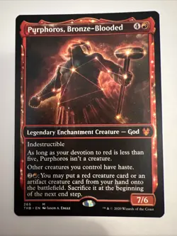 Purphoros, Bronze-Blooded - Showcase x1 Magic the Gathering 1x Theros Beyond Dea - Image 1