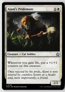 Foundations #135 Ajani's Pridemate - Image 1